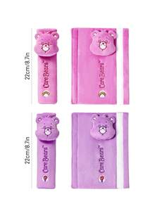 SHEIN X Care Bears 1件裝安全帶肩部護套，綠色 - 愛心熊 - 查看 3