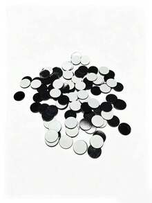 Magnetic Circular Sticker Set 100 Pieces For Refrigerator Diy, Adhesive Rubber Magnetic Points, With Strong Adhesive Discs - Round - View 10