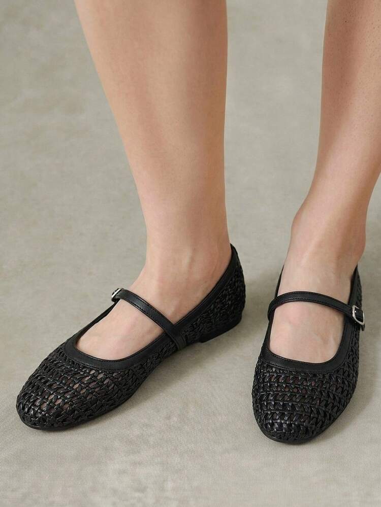 Styleloop Ladies, Buckles, Flat Shoes, Vacation Atmosphere, Summer Wear, Travel Essentials, Y2K, Cool Girl Night Out Wear - Black - View 10