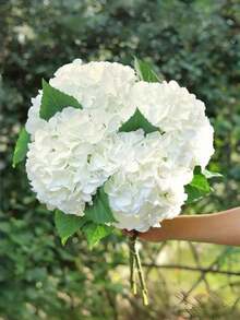 1pc Large Hydrangea Artificial Flower Wedding Stage Decor Dense Fake Flower Arrangement Event Party Backdrop Arch Aisle Decoration Centerpiece Home Festival Ornament - Multicolor - View 10
