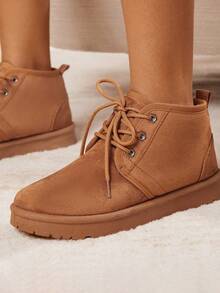 SHUZIA Women's Comfortable Chelsea Combat Boots For Daily Wear Summer Shoes Spring Shoes Spring Break Easter Mother's Day Present For Christmas Valentine's Day - Camel - View 6