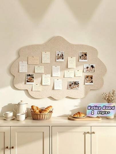1 peça placa de parede decorativa em feltro com forma de folha, grossa, autoadesiva, removível, sem furos, para fotos, fundo de TV, sala de estar, escritório, quadro criativo de avisos, notas, mensagens e alfinetes, presente