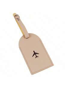 Found Favorite Fashionable And Lightweight, Suitable For Flying Back To School, Simple Style, Fashionable Style, Airplane Pattern, Vacation Anti-Theft Luggage Tag - Multicolor - View 7
