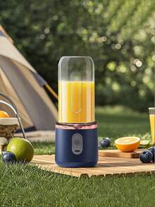 Teckwe Single/Dual-Cup USB Rechargeable Juicer, Fresh Juice Cup With Sports Lid. Multifunctional Portable Juicer Cup, Functioning As A Fruit Blender, Drink Maker And Smoothie Maker. Built-In 1500mAh Battery. USB Cable Not Included. - one size fits all - View 5
