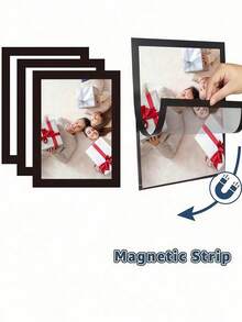 A3 Magnetic Photo Frames, Poster Cover Frames, Self-Adhesive Magnetic Frames, Magnetic Wall Art Frames, Interchangeable Wall Art Frames, Magnetic Poster Racks, Art Display Racks, Suitable For Refrigerators, Perfect For Displaying Photos - 5Pcs - View 12