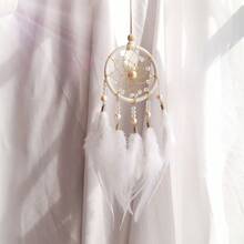 Large Dream Catchers With Natural Feathered Hanging Ornament For Living Room Home Decors And Giving (No Power) - multicolor - View 14