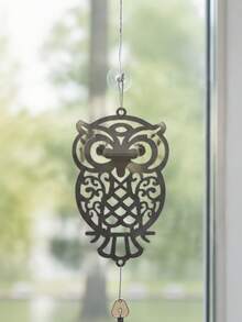 Tree Of Life Hollow Wind Chime Connectors Intricate Floral Leaf Pattern DIY Art Pendants Accessories For Dreamcatcher Wedding Indoor Outdoor Home Decor Tree Hanging Ornaments - 1PC - View 5