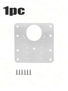 Stainless Steel Hinge Repair Plate, Wardrobe Cabinet Door Hinge Fixing Mounting Bracket For Installation And Reinforcement - Silver - View 17