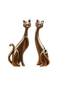 Cat Ring Holder, Zinc Alloy Glossy Three Dimensional Retro Statuette, Vintage Antique Jewelry Organizer Storage For Dresser Vanity Decor - multicolor - View 11