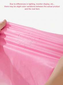 1 Set Rectangular Tablecloth & Table Skirt, PEVA Waterproof Anti-Oil Anti-Stain Decorative Set For Wedding Party, Birthday, Thanksgiving, Christmas, New Year Party, Christmas - Pink - View 7
