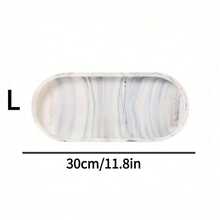1 PC Oval Silicone, Storage Tray, Aromatherapy Jewelry Storage Tray, Suitable For Living Room, Kitchen, Bathroom, Vanity Storage Decoration - Multicolor - View 13