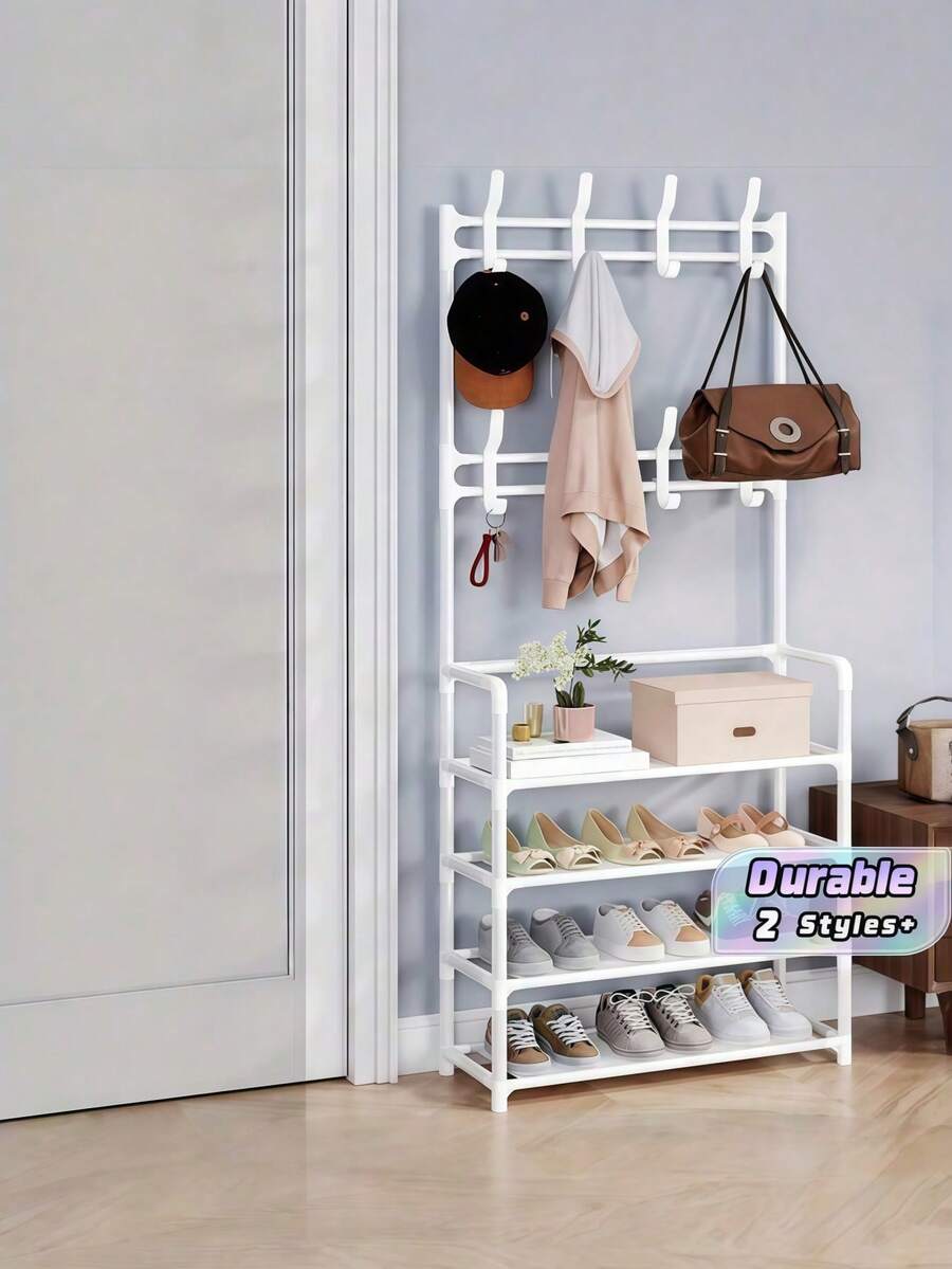 Kamar Tidur - Ideal Untuk Ruang Kecil, Logam Tahan Lama, Solusi Penyimpanan Multifungsi Untuk Pakaian Dan Sepatu, Peng organizer Sepatu, Rak Sepatu, Unit Penyimpanan Sepatu, Rak Sepatu Pintu Masuk, Unit Penyimpanan Sepatu, Rak Pajangan, Rak Sepatu, Unit Penyimpanan Sepatu, Peng organizer Rak Sepatu, Rak Sepatu Tinggi, Rak Sepatu Sempit, Rak Sepatu Hemat Ruang, Unit Penyimpanan Sepatu, Peng organizer Rak Sepatu, Rak Sepatu Ramping, Rak Sepatu Vertikal, Pajangan Sepatu, Rak Sepatu Sudut, Rak Sepatu Sempit, Rak Sepatu - MultiWarna - View 1