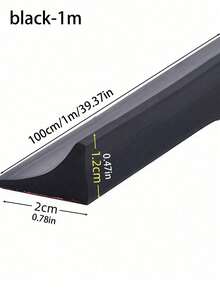 1pc Thick Silicone Waterproof Bathroom Sealing Strip, Shower Water Barrier, Toilet Sealing Strip, Countertop Sink Guard, Floor Water Retention System, Easy To Install Wet And Dry Separation Barrier - multicolor - View 15