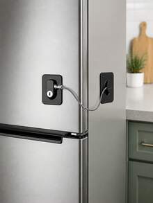 One-Piece/Two Pieces Safety Locks, Advanced Protection Locks, Multi-Functional Cabinet Door Locks, Window Locks, Refrigerator Latches, Child Safety Locks For Doors And Windows. - multicolor - View 8
