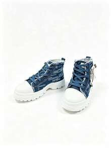 Pair Of Casual High-Function Multi-Purpose Sports Shoes, Stylish And Comfortable Outdoor Sports Sneakers - Dark Blue - View 6