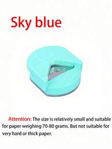 1Pc DIY Round Corner Cutter R4 Chamfering Cutter Cutting Tool Handmade Photo Paper Card Right Angle Pointed Arc Trimming Paper Cutter School Supplies - Multicolor - View 18