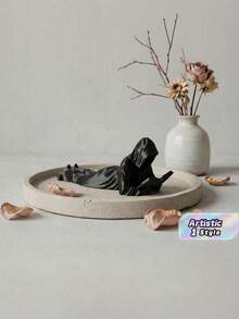 Night‑Time Book‑Reader Craft Figurine, Home & Office Desktop Decor Ornament - multicolor - View 1