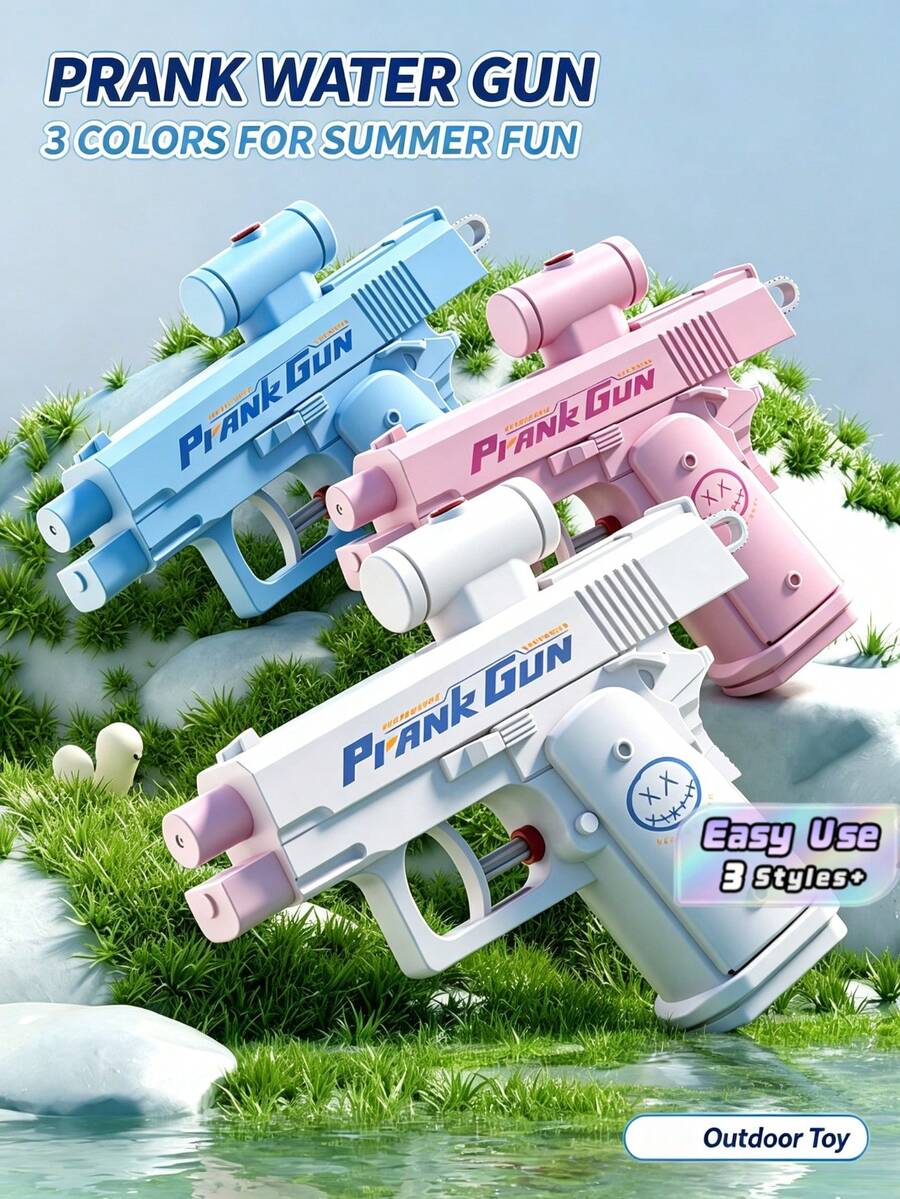 Double-Sided Water Gun, Prank Reverse Spray Water Gun, He Chenguang's Creative Prank Water Fight Game. - Multicolor - View 1