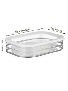 1/2/3/4‑Tier Stackable Food Storage Containers, Leak‑Proof Sealed Food Keeper For Refrigerator - Multicolor - View 16