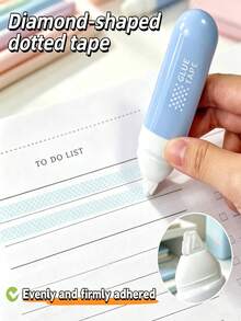 4pcs/Set Double-Sided Adhesive Tape, Suitable For Scrapbooks, Handicrafts And Art Projects, Specifically For Photos, Smooth And Clean, Essential For Back-To-School Time - 1set - View 3