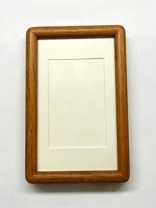 1PC High-End Mortise And Tenon Structure Solid Wood Photo Frame,Place Photo Frame Desktop Photo Frame Solid Wood Creative Photo Frame Frame Gifts Birthday Graduation - Multicolor - View 13