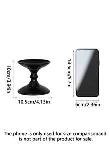3 Sizes Black Metal Pillar Candle Holders, European Vintage Candlestick Holders, Light Luxury Table Centerpiece Decor For Wedding, Dinner, Home Living Room Decor - multicolor - View 3