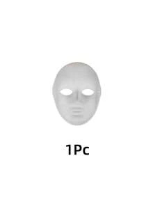 Vintage Plastic Masks For Women, DIY Blank Paintable Masks For Masquerade Parties, Chinese Style Hanfu Cosplay And Stage Performance - multicolor - View 11