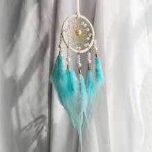 Large Dream Catchers With Natural Feathered Hanging Ornament For Living Room Home Decors And Giving (No Power) - multicolor - View 12