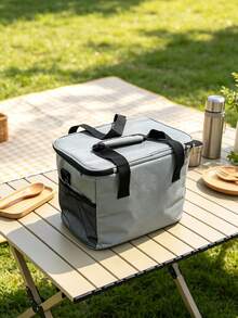 Large-Capacity Padded Fabric Sewing Machine Storage Bag With Elastic Mesh Pocket, Portable Sewing Machine Case, Suitable For Brother, Singer, And Other Household Sewing Machines - Handmade Supplies Storage Bag - Multicolor - View 7