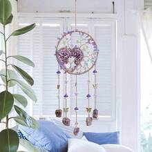 1pc Colorful Sun Catcher, Heart-Shaped Crystal WindChime, Crystal Pendant, Sun Catcher, Home Decor,Birthday Gift, Valentine's Day Gift - multicolor - View 11