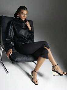 SHUZIA Women Platforms & Wedge Sandals - Black - View 7