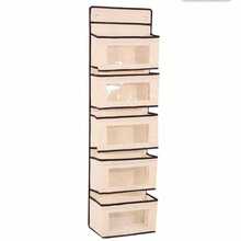 Hanging Closet Organizer 1/2/3 Layers Hanging Storage Bags | Sundries Over The Door Organizer Shelf Non-Woven Fabric Wall Home - Multicolor - View 13