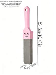 1块浮石清洁石马桶清洁剂 - 去除污渍、硬水、铁锈、水垢，不含化学物质，可重复使用，不刮伤瓷器。夏季浴室装饰。 - 粉色 - 查看 9
