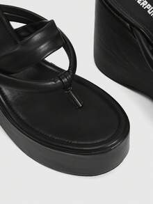 Sugerpunk Women Platforms & Wedge Sandals - Black - View 9