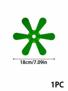 Joivida 1PC/1SET Tree Shaped Foldable Heat Resistant Trivet, Gradient Green Silicone Pad With Creative Tree Modeling, Smooth Solid Surface And Split Foldable Design, Works As Anti-Scald Table Protector To Block High Temperature And Prevent Tabletop Scratches - Multicolor - View 11
