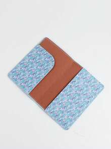 Found Favorite Fashionable Travel Printed Passport Holder, Portable Travel Certificate Holder, Unisex, Multi-Function, Light And Portable - Multicolor - View 6