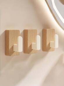 1 PC Strong Adhesive Wall Hooks No Drill Waterproof Heavy Duty For Keys Jewelry Towels Bags Multipurpose Storage Organizer For Kitchen Bathroom Office Garage - View 8