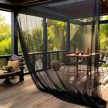 2.4mX4m/6m/10m 3mx10m Diy Garden Mosquito Net-Outdoor Camping Mesh, Ideal For Yard, Patio, And Garden Protection - Durable Polyester Material, Blocks Mosquitoes Effectively, Suitable For All Seasons, Garden Net | Outdoor Privacy Screen | Durable Mesh - Multicolor - View 2