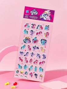 My Little Pony X SHEIN Stiker Grafiti Lucu, Cocok Untuk Dekorasi Buku Catatan, Casing Ponsel, Koper, Dll. - MultiWarna - View 3