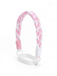 1Pc Double‑Layer Portable Handle Strap, Color‑Block Water Bottle Lanyard Accessory, Bottle Decor Ornament Fit For 20‑40oz Tumbler, For Gym, Camping And Outdoor Activities Use - Multicolor - View 15
