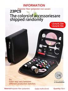 95 Sewing Kits (Random Colors) - Comprehensive Sewing Supplies And Accessories Set, Including 24 Colors Of Thread, Needles, Scissors, Buttons, Tape Measure, Seam Ripper, Etc. - Ideal For Minor Repairs, Emergency Fixes, Tailoring, - Multicolor - View 11