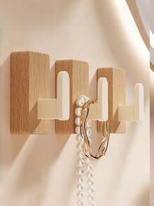 1 PC Strong Adhesive Wall Hooks No Drill Waterproof Heavy Duty For Keys Jewelry Towels Bags Multipurpose Storage Organizer For Kitchen Bathroom Office Garage - View 6