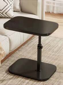 1PC Standard Size Adjustable Height Tilting Desktop Mobile Laptop Side Table With Smooth Rolling Casters Sturdy Metal Frame Easy Carry Portable Multi-Functional Ergonomic Non-Slip Base Durable Lightweight For Home Office - Multicolor - View 9