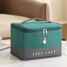 Found Favorite Medical Travel Portable Medicine Storage Bag First Aid Kit Home Waterproof Large Capacity Medicine Bag - Green - View 1
