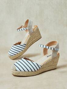 Styleloop Women's Bohemian Buckle Design Fashion Women's Shoes - Blue - View 3