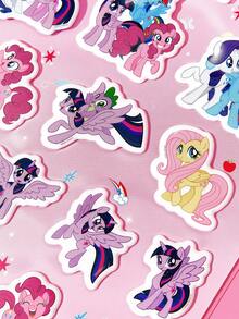 My Little Pony X SHEIN Stiker Grafiti Lucu, Cocok Untuk Dekorasi Buku Catatan, Casing Ponsel, Koper, Dll. - MultiWarna - View 4
