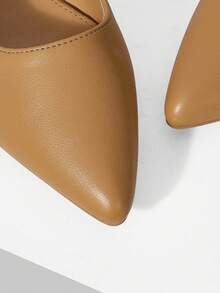 MOTF PREMIUM WOMEN'S SIMPLE FASHION FLAT HEEL SHOES - Light apricot - View 5