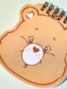 SHEIN X Care Bears Love Bear 特型筆記本 (棕色) - 棕熊 - 查看 2