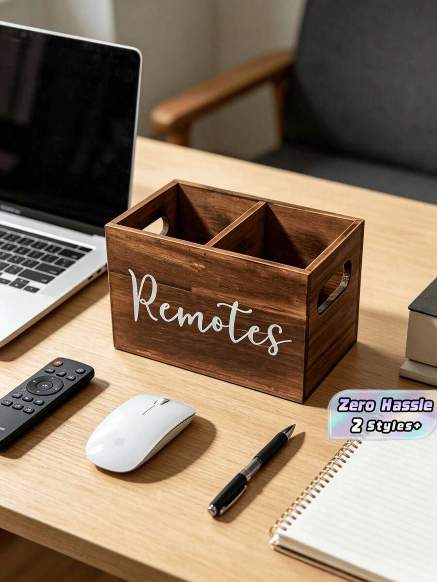 1 hộp lưu trữ nhiều ngăn dung tích lớn tiết kiệm không gian, bộ sắp xếp tháo rời cho điều khiển từ xa, mỹ phẩm, văn phòng phẩm, trang trí đa năng unisex cho phòng ngủ, tủ đầu giường, phòng khách, phòng tắm, văn phòng, phụ kiện gia dụng mùa tựu trường - Nhiều màu - Xem 1