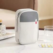 Found Favorite Medical Travel Portable Medicine Storage Bag First Aid Kit Home Waterproof Large Capacity Medicine Bag - Grey - View 8